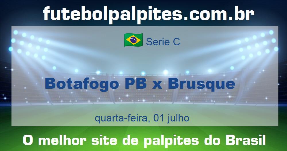 Botafogo PB x Brusque