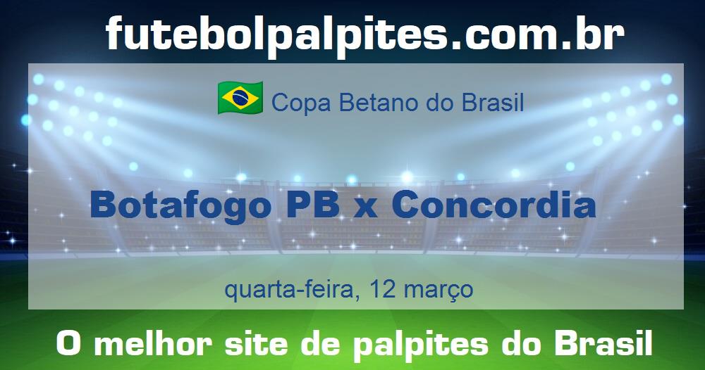 Botafogo PB x Concordia