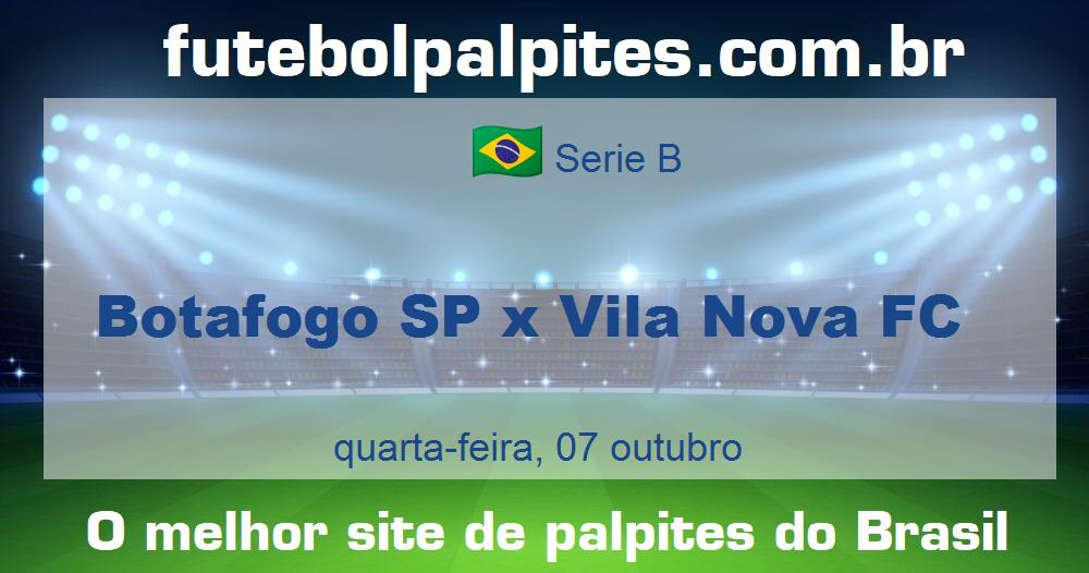 Botafogo SP x Vila Nova FC Botafogo SP x Vila Nova FC