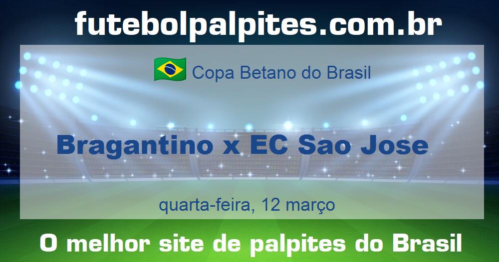 Bragantino x EC Sao Jose