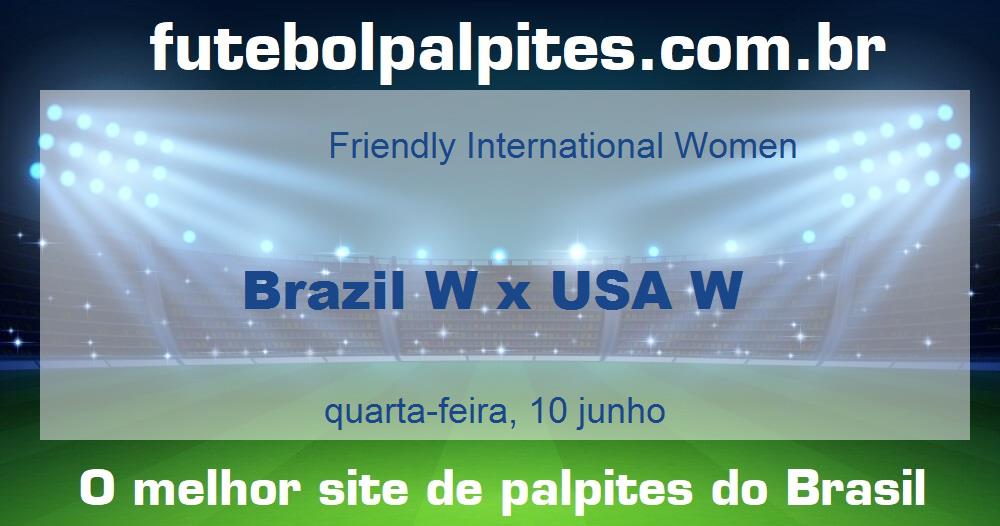 Brazil W x USA W Brazil W x USA W