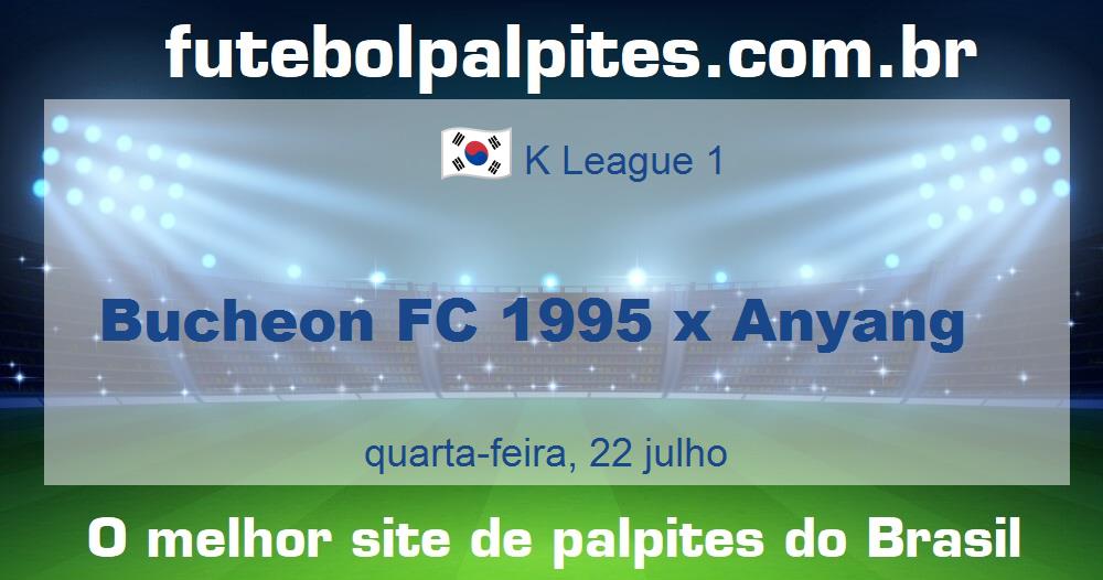 Bucheon FC 1995 x Anyang Bucheon FC 1995 x Anyang