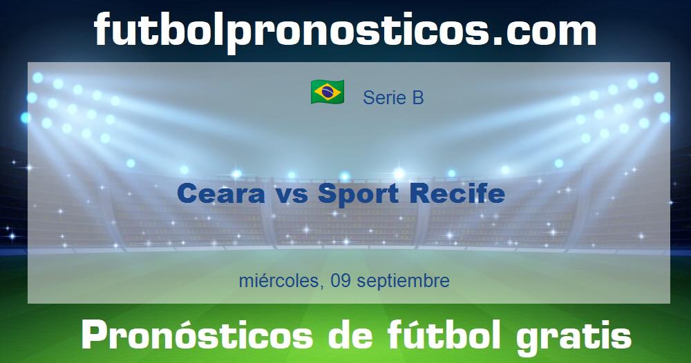 Ceara vs Sport Recife