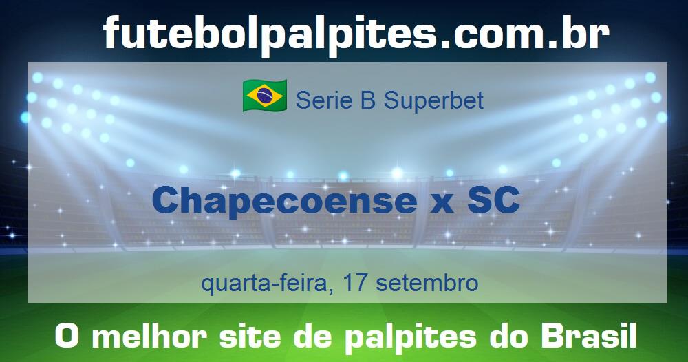 Chapecoense x SC