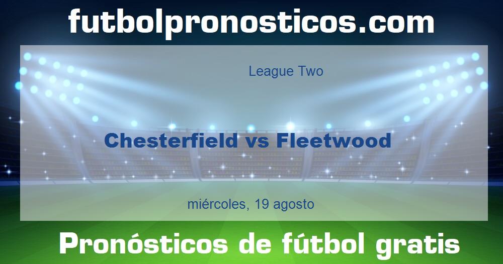 Chesterfield vs Fleetwood