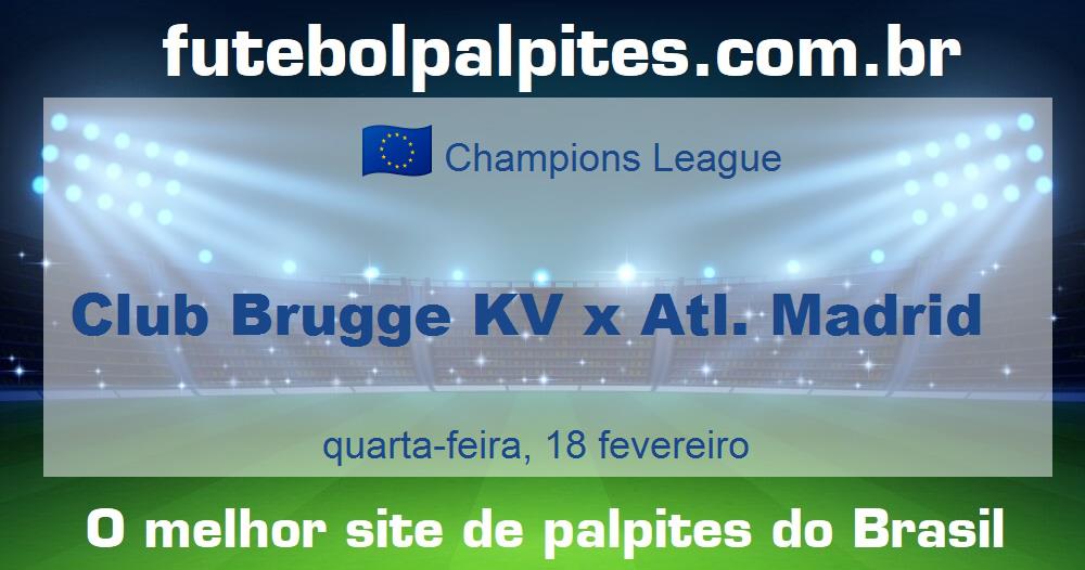 Club Brugge KV x Atl. Madrid