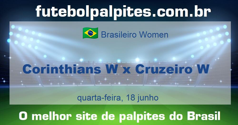 Corinthians W x Cruzeiro W Corinthians W x Cruzeiro W