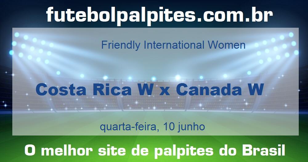 Costa Rica W x Canada W