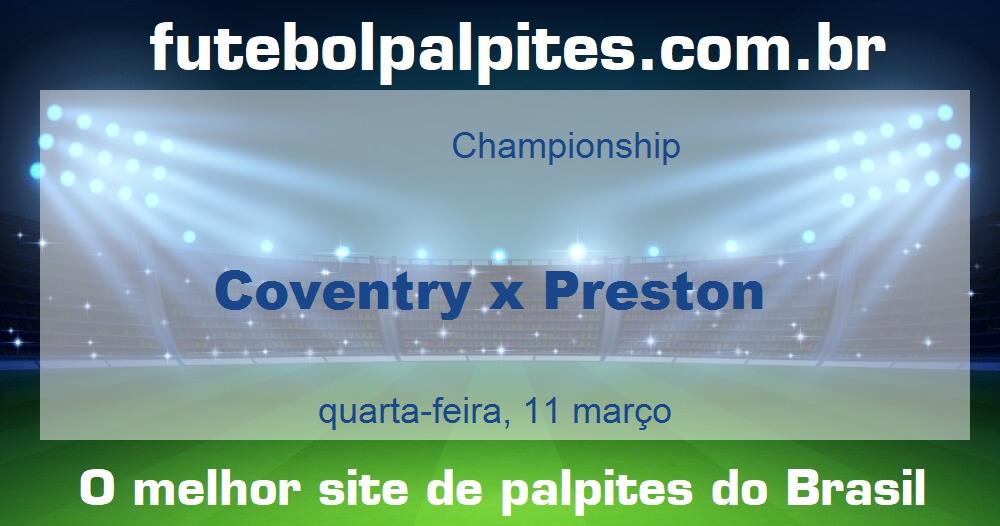 Coventry x Preston