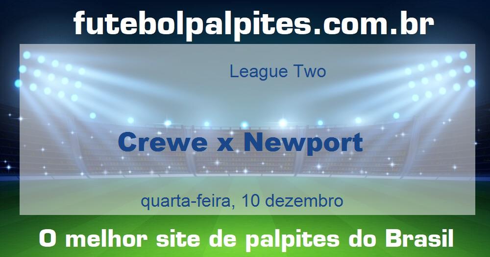 Crewe x Newport Crewe x Newport