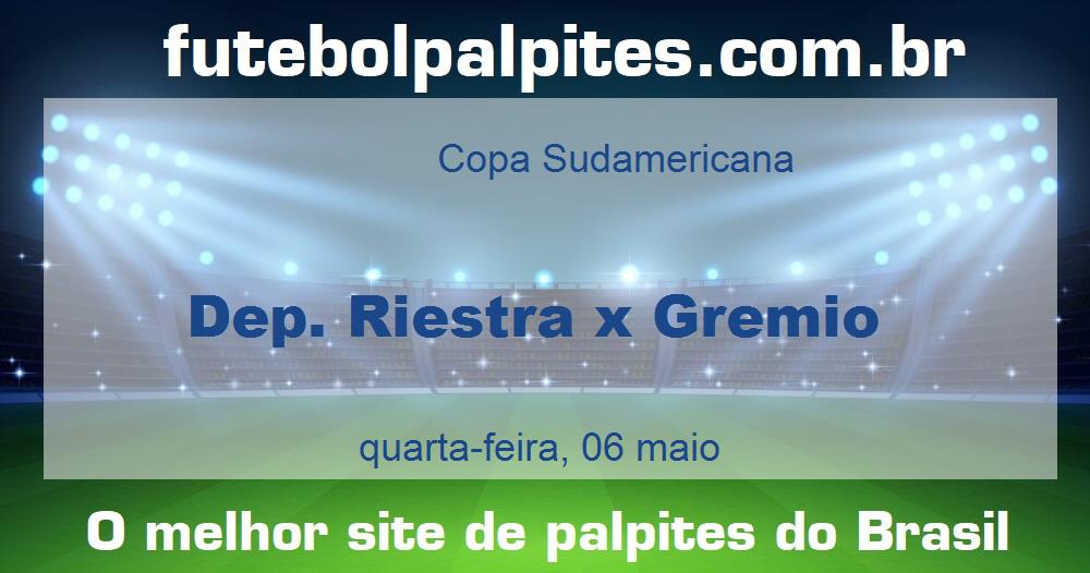 Dep. Riestra x Gremio