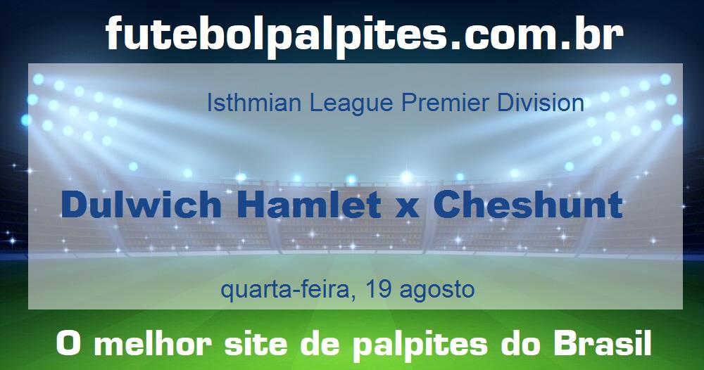 Dulwich Hamlet x Cheshunt Dulwich Hamlet x Cheshunt