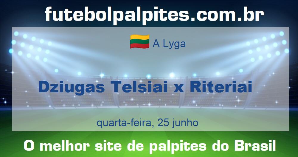 Dziugas Telsiai x Riteriai Dziugas Telsiai x Riteriai