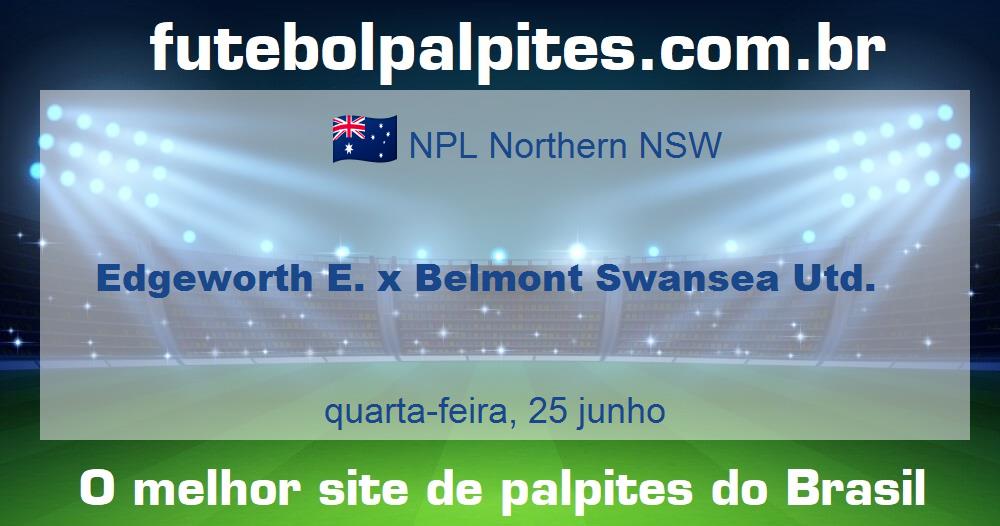 Edgeworth E. x Belmont Swansea Utd. Edgeworth E. x Belmont Swansea Utd.