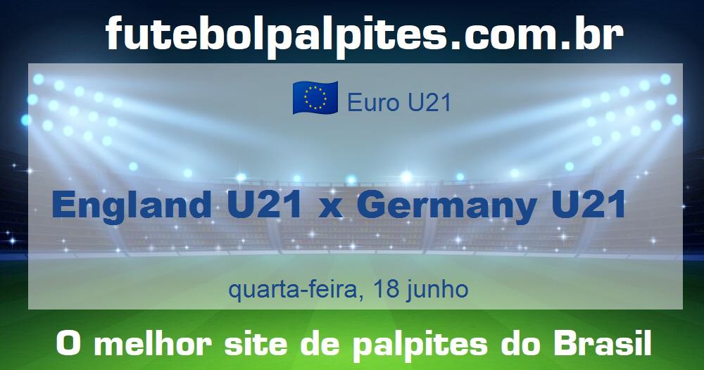 England U21 x Germany U21 England U21 x Germany U21
