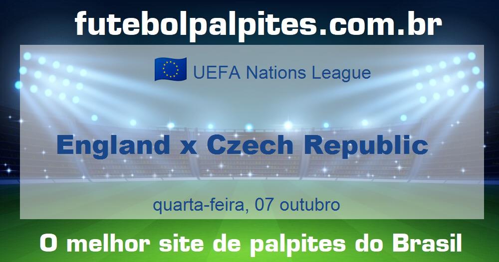 England x Czech Republic England x Czech Republic