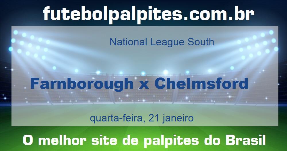 Farnborough x Chelmsford