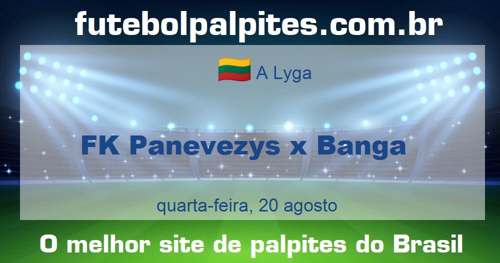 FK Panevezys x Banga