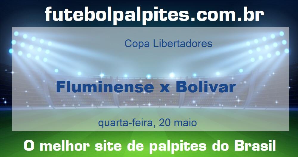 Fluminense x Bolivar