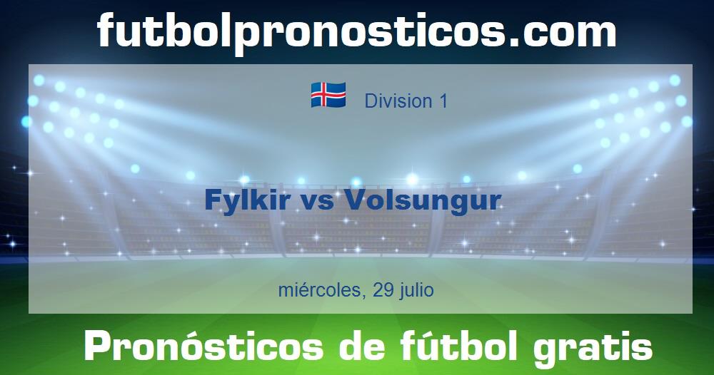 Fylkir vs Volsungur Fylkir vs Volsungur