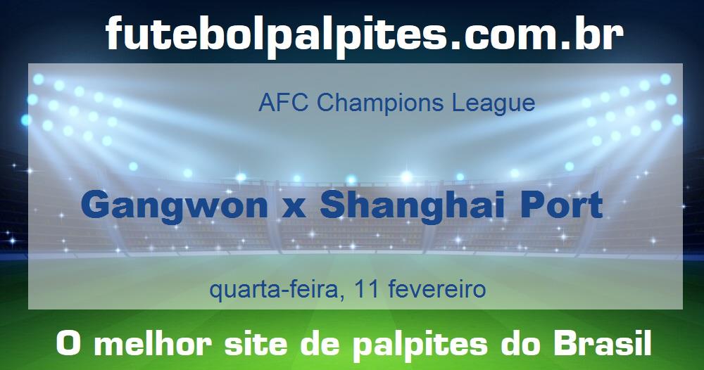 Gangwon x Shanghai Port