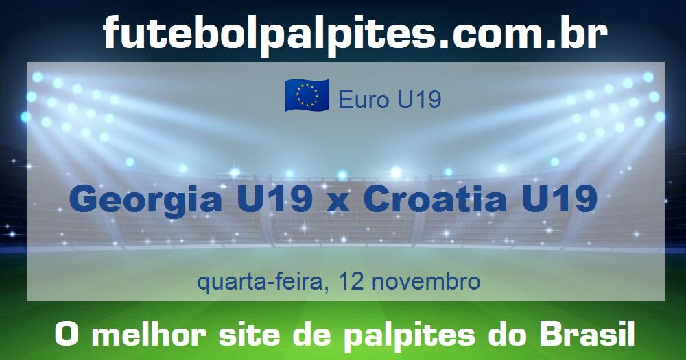Georgia U19 x Croatia U19 Georgia U19 x Croatia U19