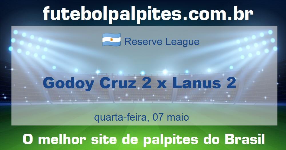 Godoy Cruz 2 x Lanus 2 Godoy Cruz 2 x Lanus 2