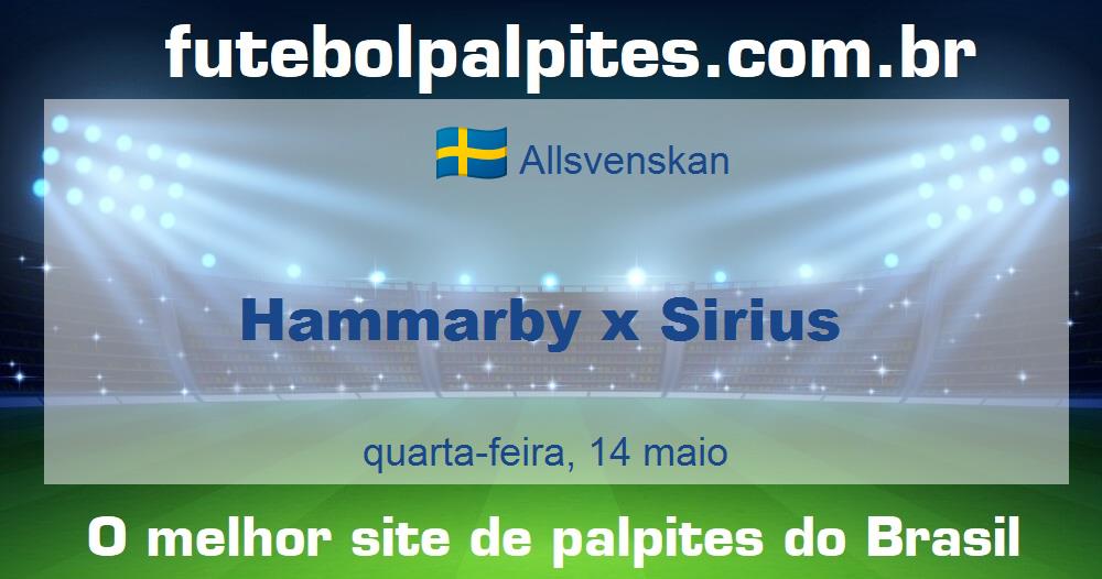 Hammarby x Sirius Hammarby x Sirius
