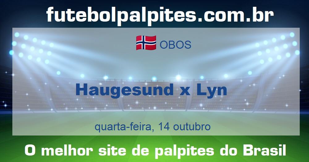 Haugesund x Lyn Haugesund x Lyn