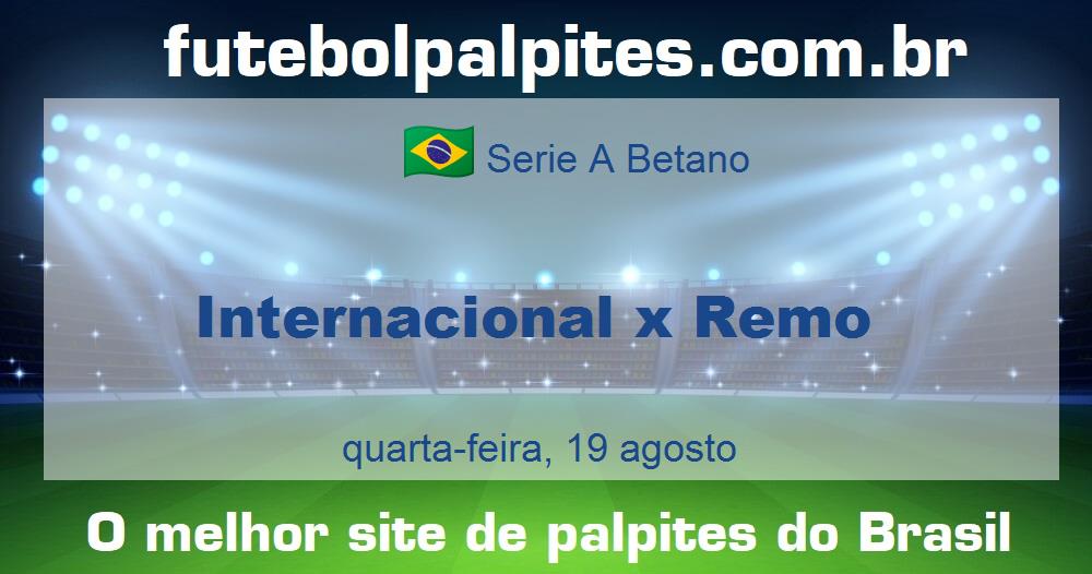 Internacional x Remo Internacional x Remo