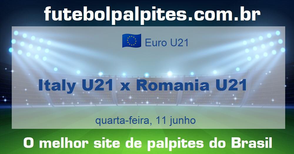 Italy U21 x Romania U21 Italy U21 x Romania U21