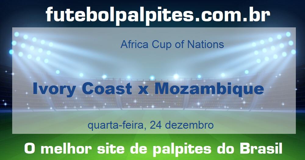 Ivory Coast x Mozambique