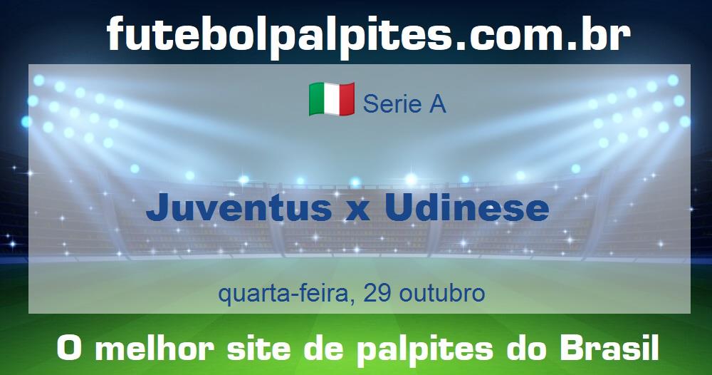 Juventus x Udinese Juventus x Udinese