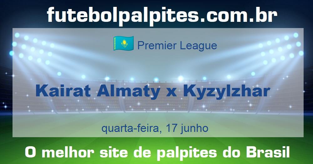 Kairat Almaty x Kyzylzhar Kairat Almaty x Kyzylzhar