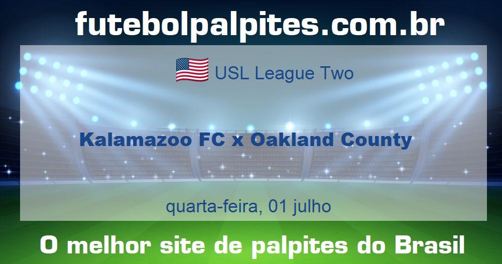 Kalamazoo FC x Oakland County