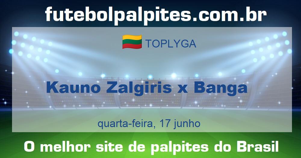 Kauno Zalgiris x Banga Kauno Zalgiris x Banga