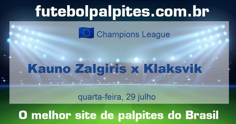 Kauno Zalgiris x Klaksvik