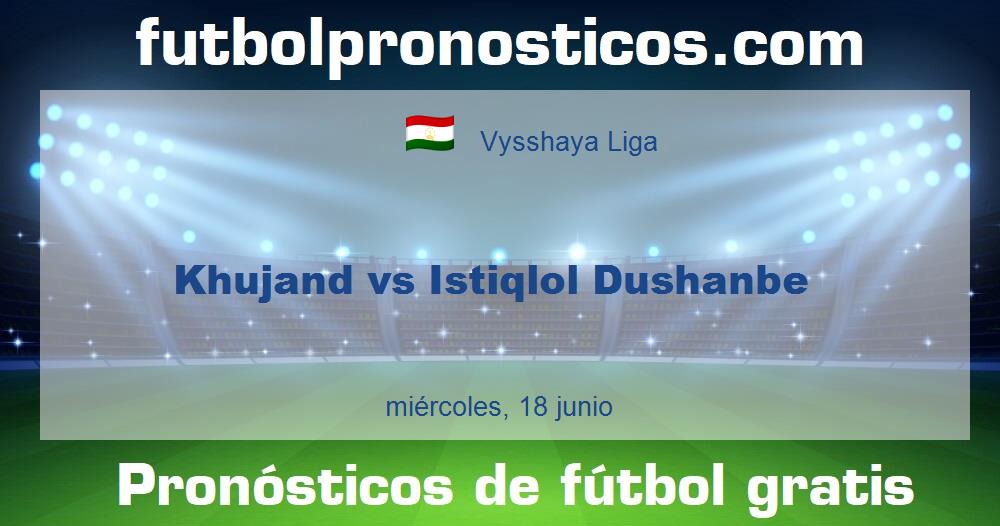 Khujand vs Istiqlol Dushanbe Khujand vs Istiqlol Dushanbe
