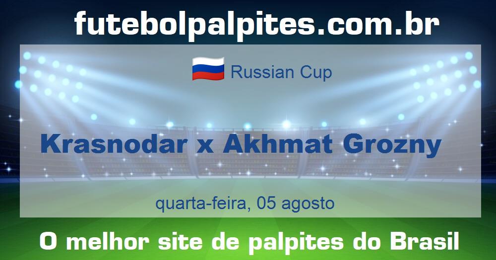 Krasnodar x Akhmat Grozny Krasnodar x Akhmat Grozny