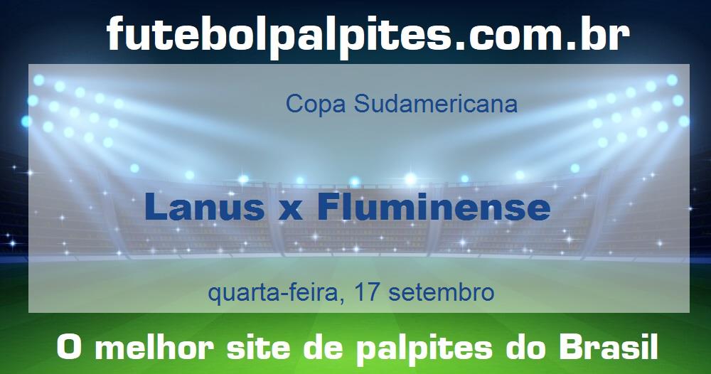 Lanus x Fluminense