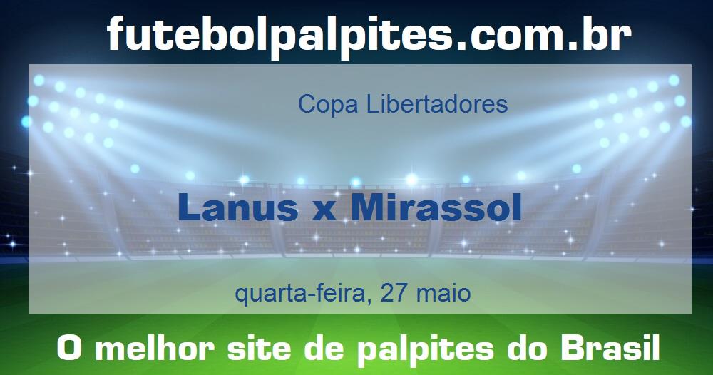 Lanus x Mirassol