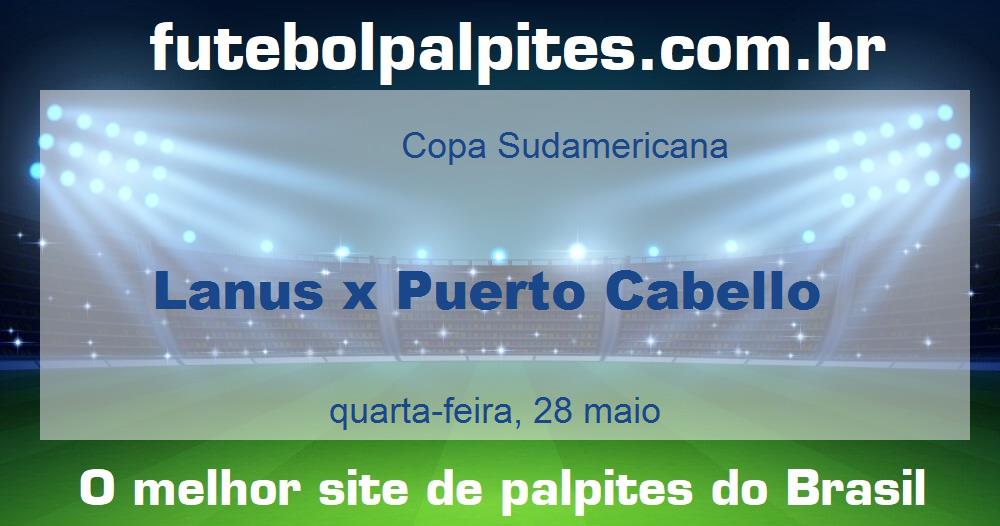 Lanus x Puerto Cabello