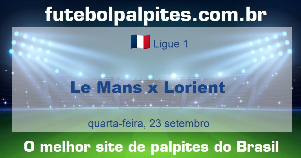 Le Mans x Lorient