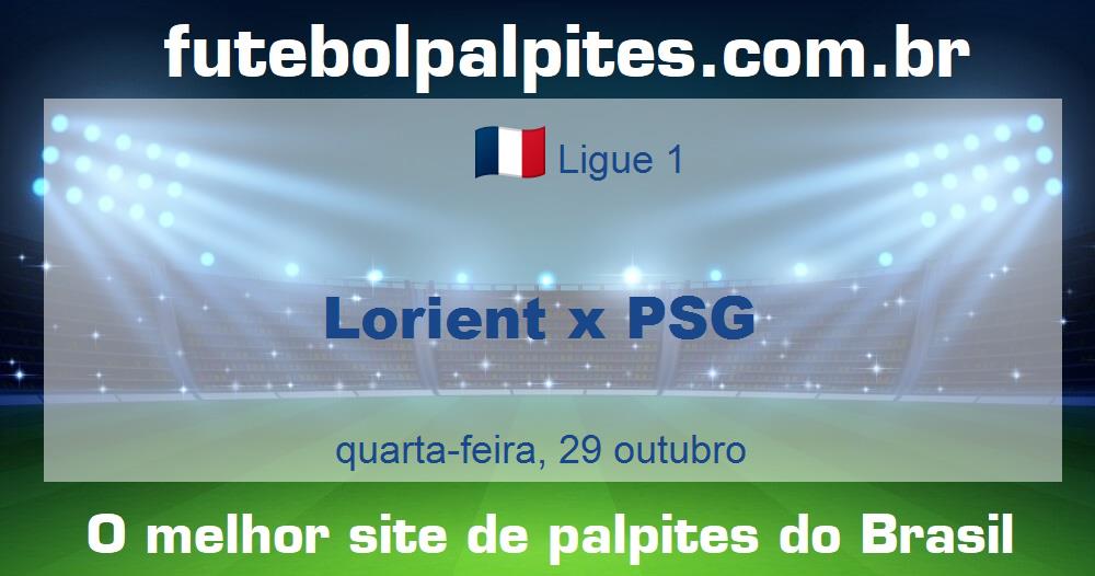 Lorient x PSG Lorient x PSG