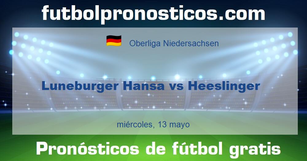 Luneburger Hansa vs Heeslinger Luneburger Hansa vs Heeslinger