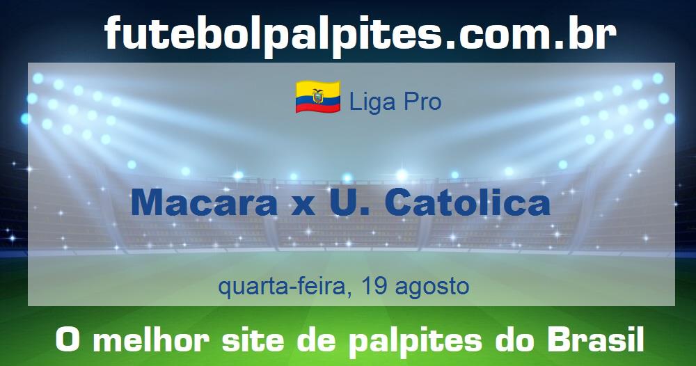 Macara x U. Catolica Macara x U. Catolica