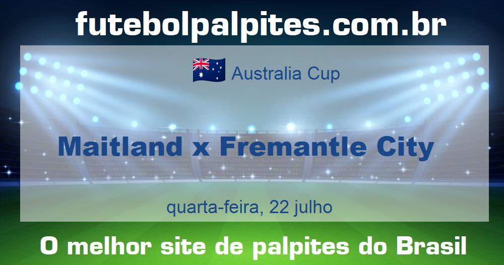 Maitland x Fremantle City Maitland x Fremantle City