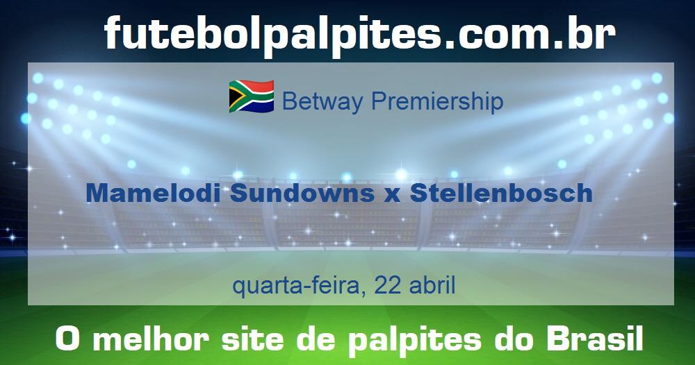 Mamelodi Sundowns x Stellenbosch