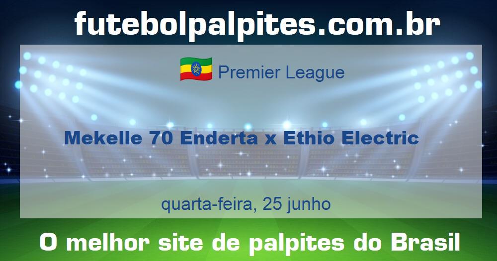 Mekelle 70 Enderta x Ethio Electric Mekelle 70 Enderta x Ethio Electric