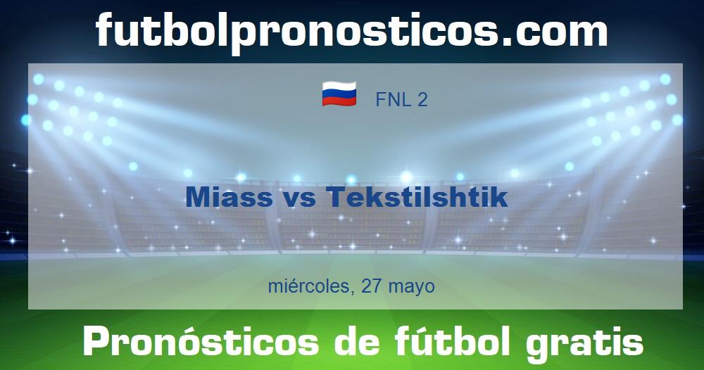 Miass vs Tekstilshtik Miass vs Tekstilshtik